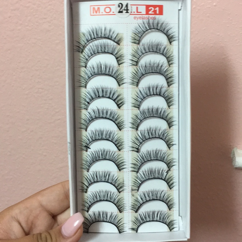 Brand new never used fake lashes